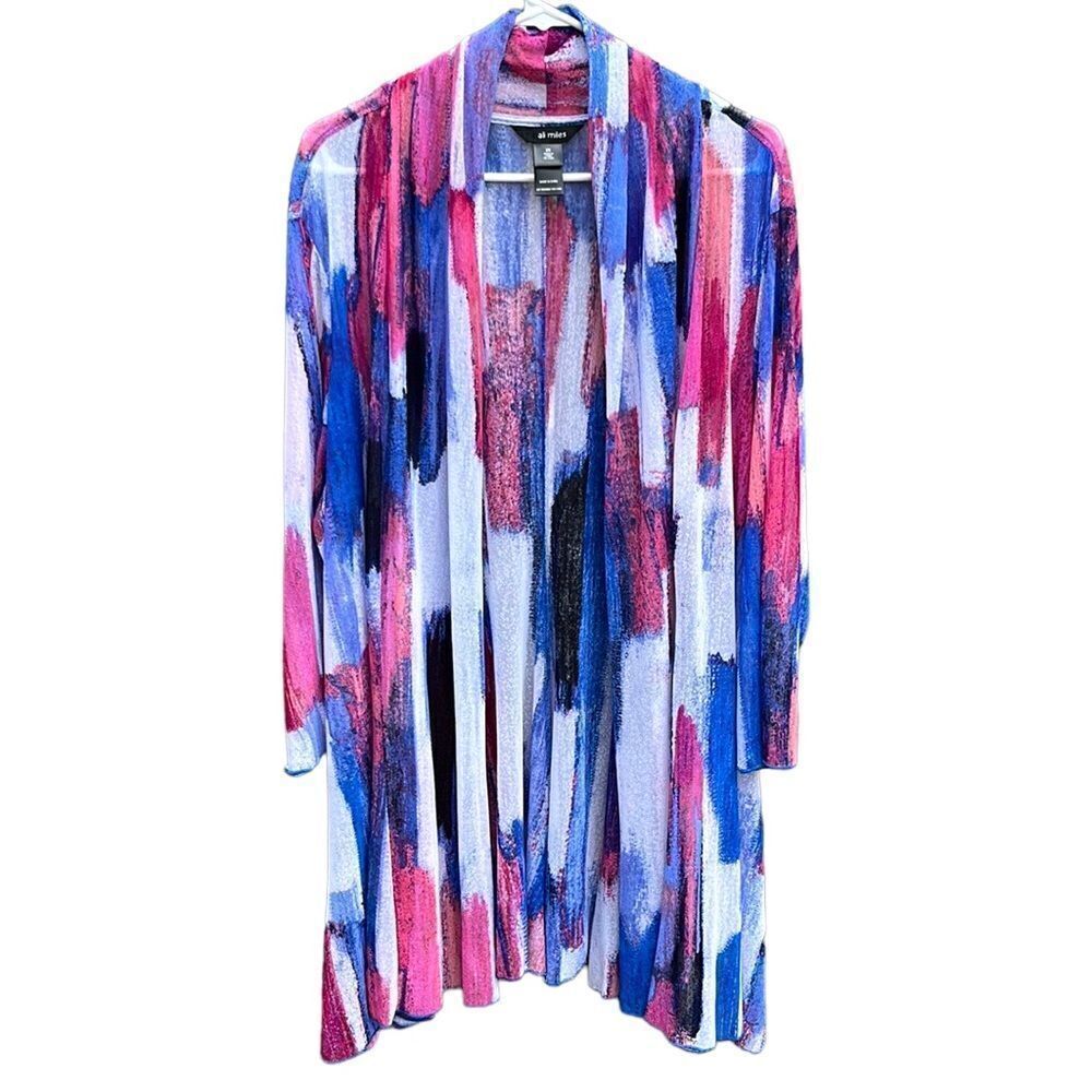 Like New Ali Miles Open Front Duster Top